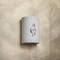 Luxury Lighting Asavva 10.5in. High Kokopelli Ceramic Outdoor Wall Light, Paintable Textured White Bisque 410-88 WTX u/d-7-17 - alternate 2